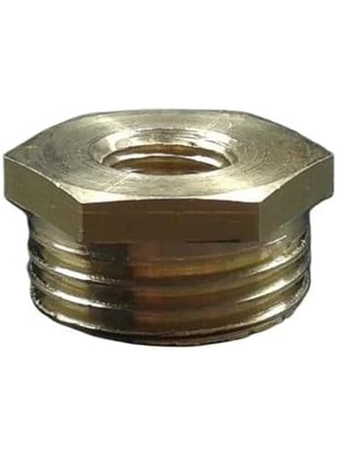 Brass Pipe Fitting Adapter M10 Female To 1 2 Inch Male Thread Coupler 0 5 Inch Size - Image 1