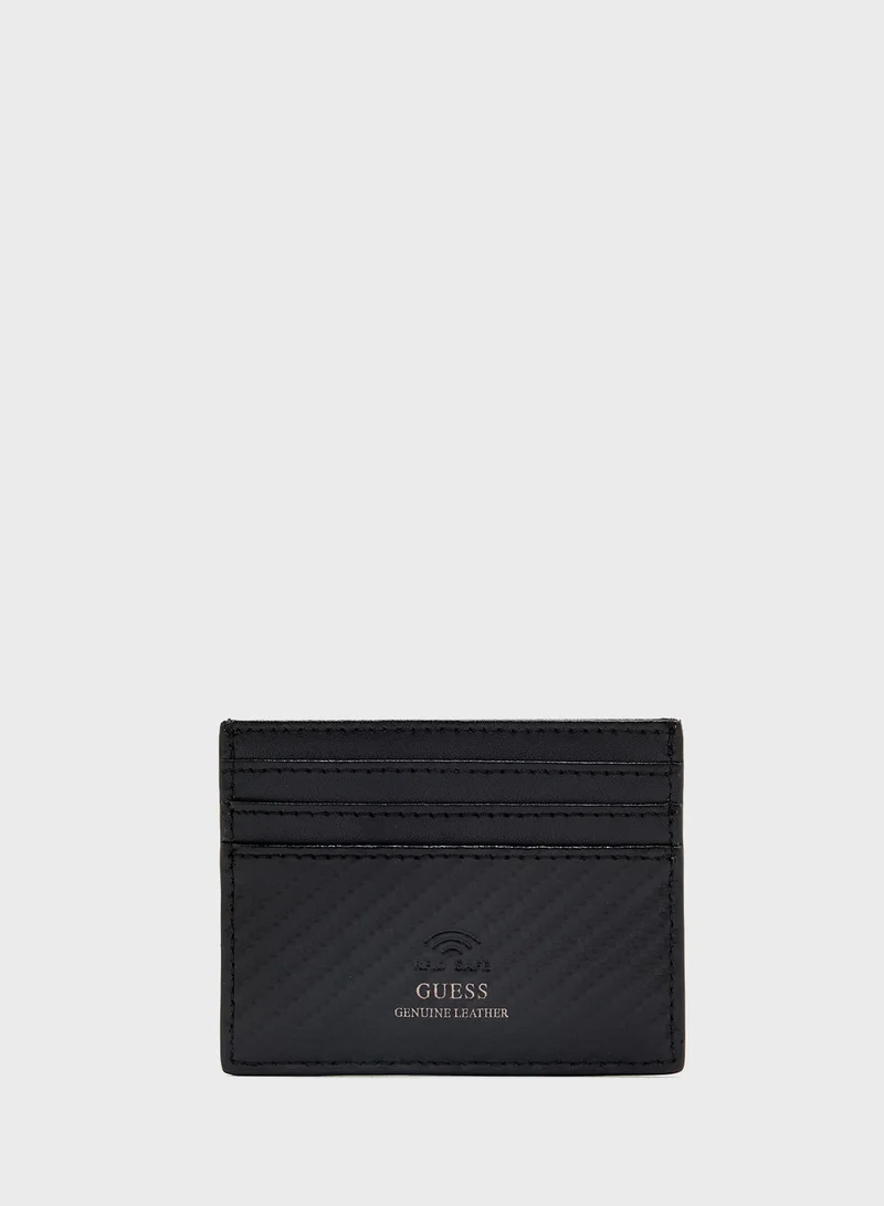 GUESS Multi Slot Logo Detail Card Holder