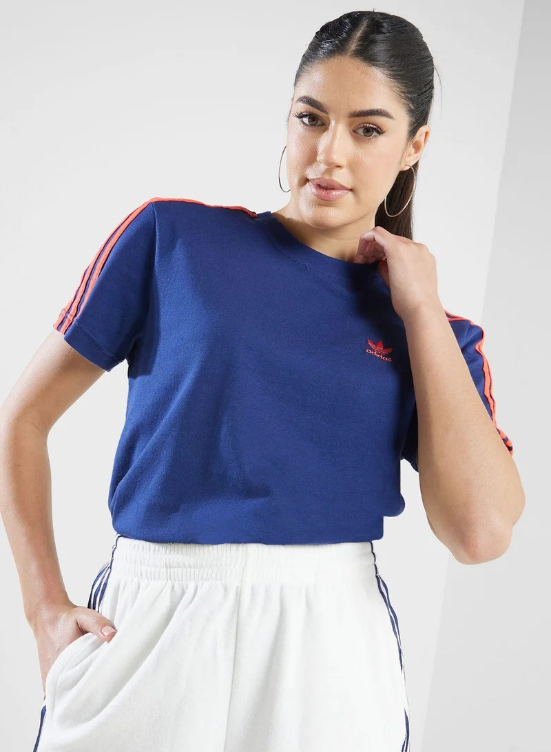 Adidas adidas ADIBRK TEE Blue Originals Women T-SHIRTS