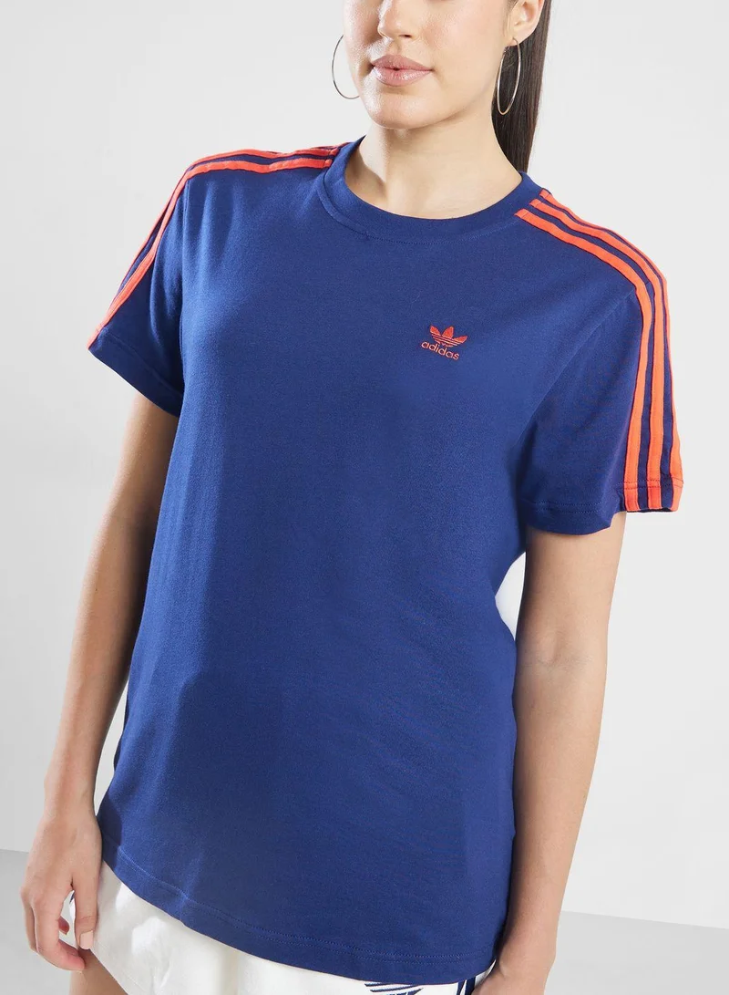 Adidas adidas ADIBRK TEE Blue Originals Women T-SHIRTS