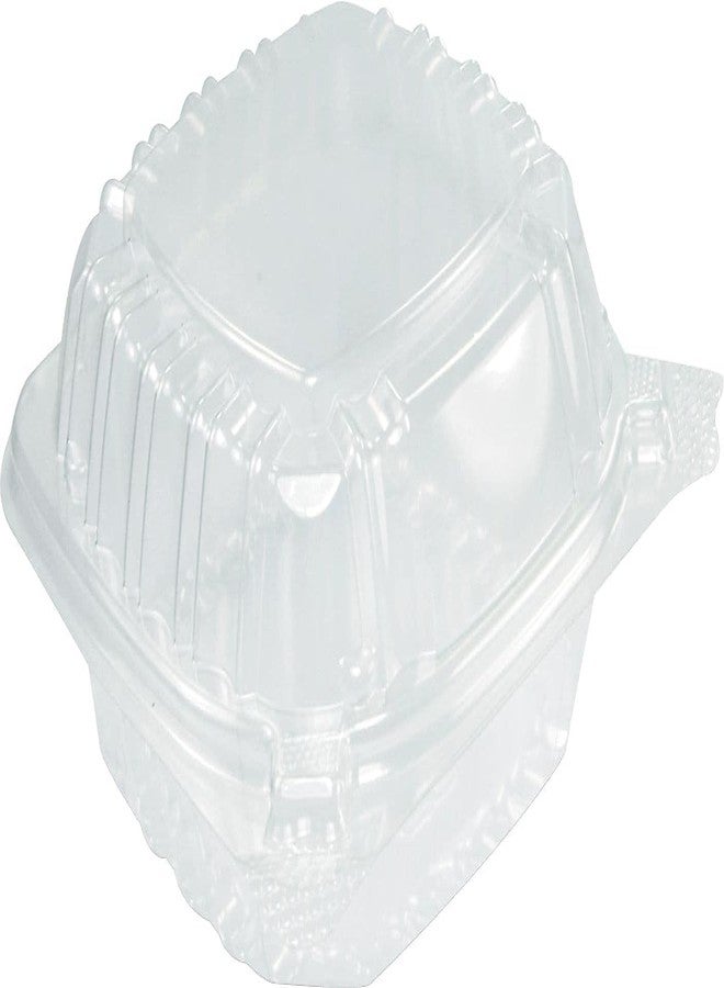 DART DCCC53PST1 - Dart Clearseal Hinged Clear Containers, 13 4/5 Oz, Clear, Plastic, 5.4 X 5.3 X 2.6 - Image 2