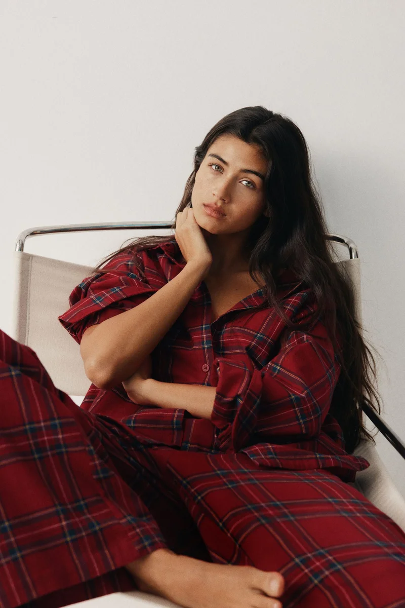 H&M Cotton flannel pyjamas