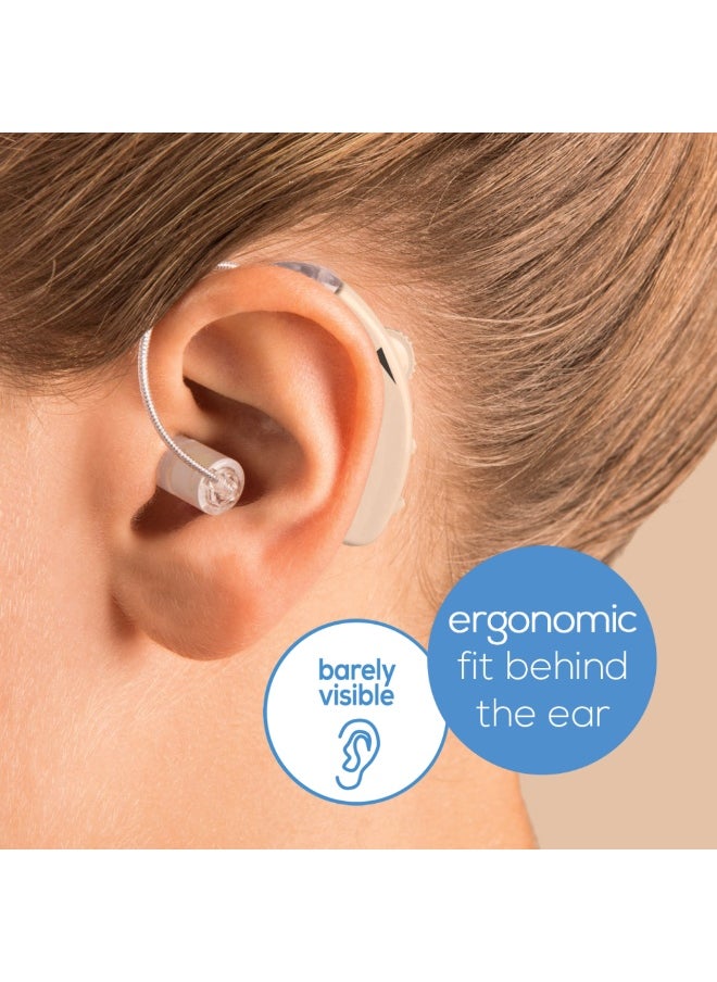 Beurer HA 50 Hearing Amplifier Discreet & Comfortable Enhances Sound for Clearer Hearing  - Image 3