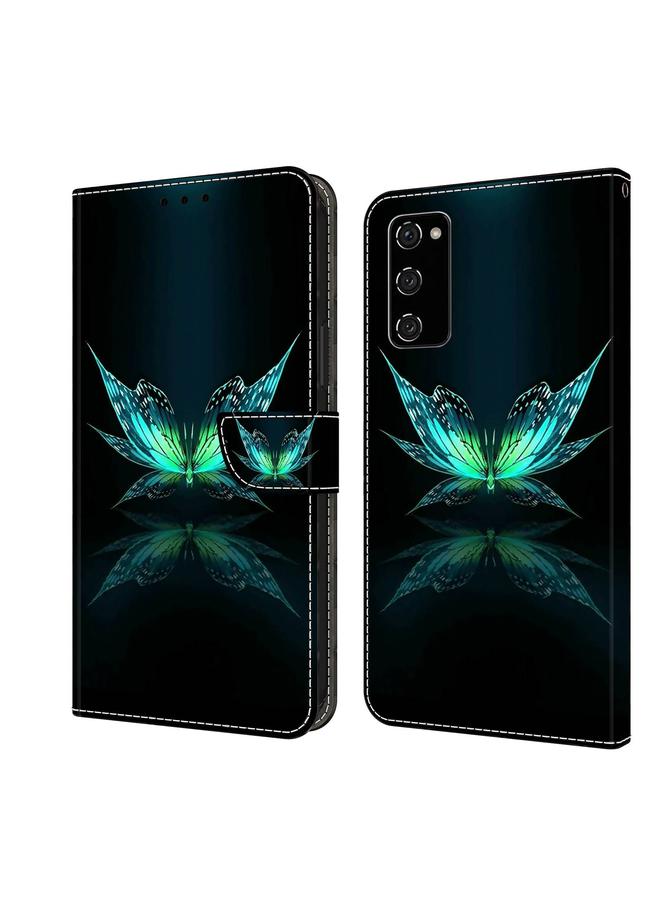 S-TOP Case For Samsung Galaxy S20 FE Crystal 3D Shockproof Protective Leather Phone Case - Image 1