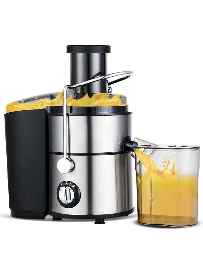 4 in 1 Slow Juicer Extractor Machine Powerful Motor, Multi-Function Juicer, Blender, Citrus Press & Food Processor, High-Efficiency Cold Press Juicer for Fruits and Vegetables