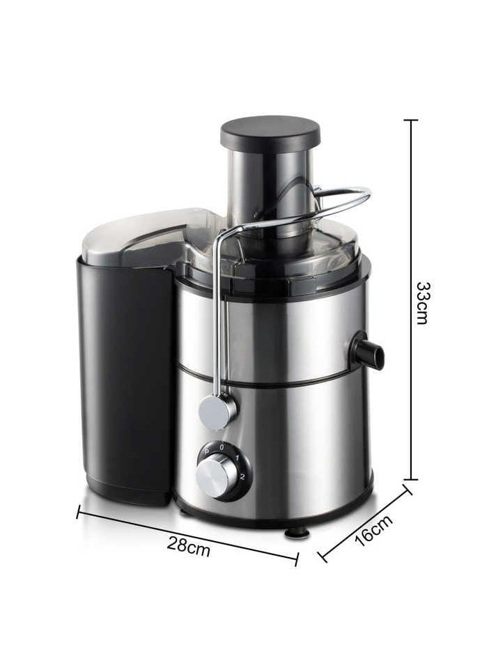 4 in 1 Slow Juicer Extractor Machine Powerful Motor, Multi-Function Juicer, Blender, Citrus Press & Food Processor, High-Efficiency Cold Press Juicer for Fruits and Vegetables