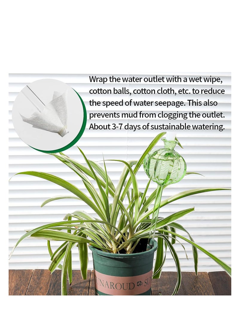 Suntown Self Watering Planter Insert Plant Watering Devices Cactus Plant Watering Bulbs Plant Watering Automatic Plants Self Watering Globes Insert for Indoor and Outdoor Plants Accessories 3 Pack - Image 4