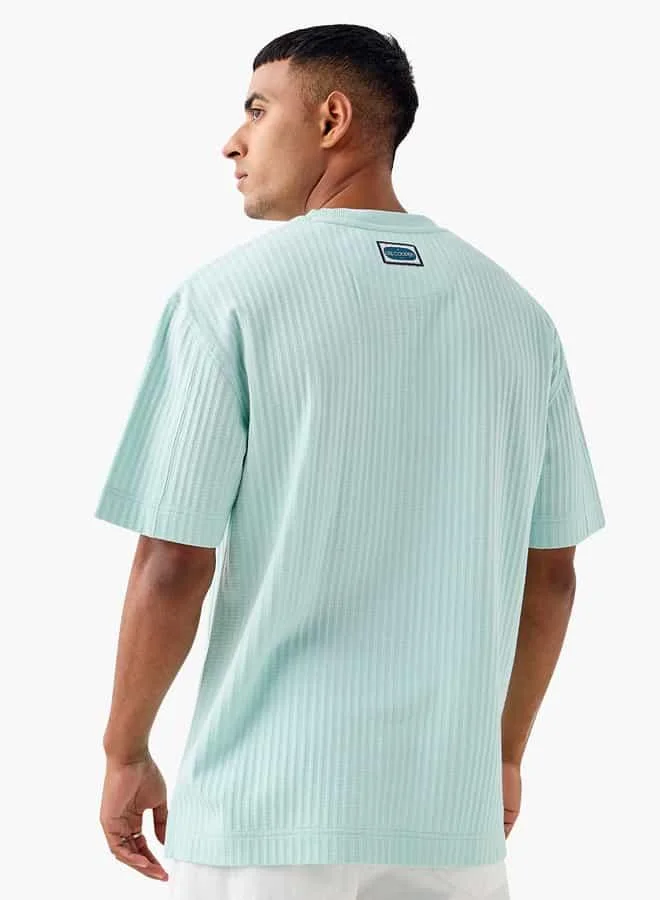 Lee Cooper Textured Tee With Pocket Detail For Male