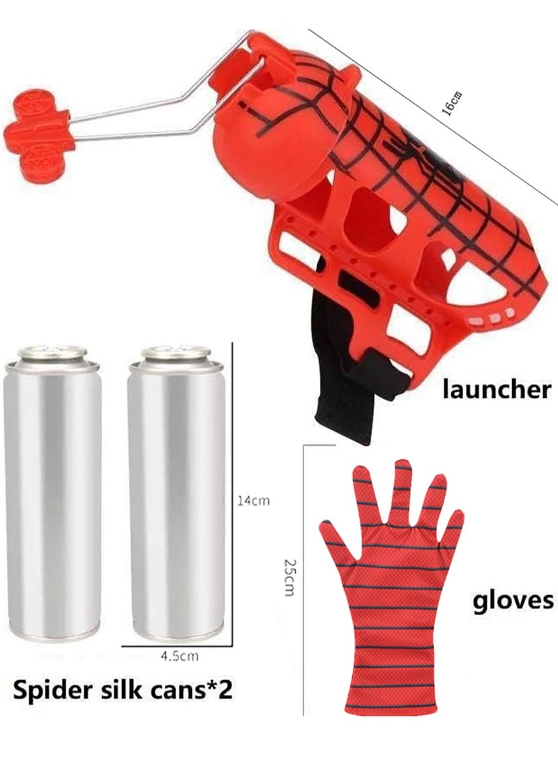 قفازات قاذفة الأبطال، قفازات العنكبوت، ألعاب المعصم، مطلق النار على شبكة العنكبوت، آر بي جي (ب) - Image 2