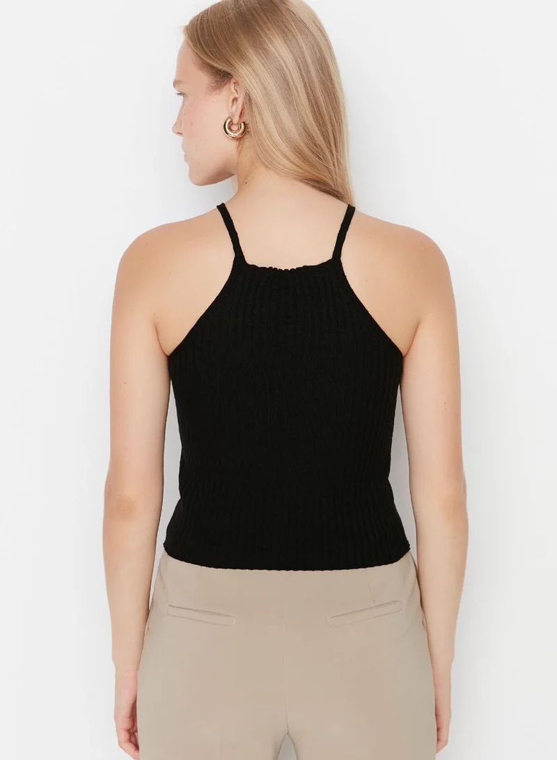 trendyol Square Neck Knitted Sweater Set