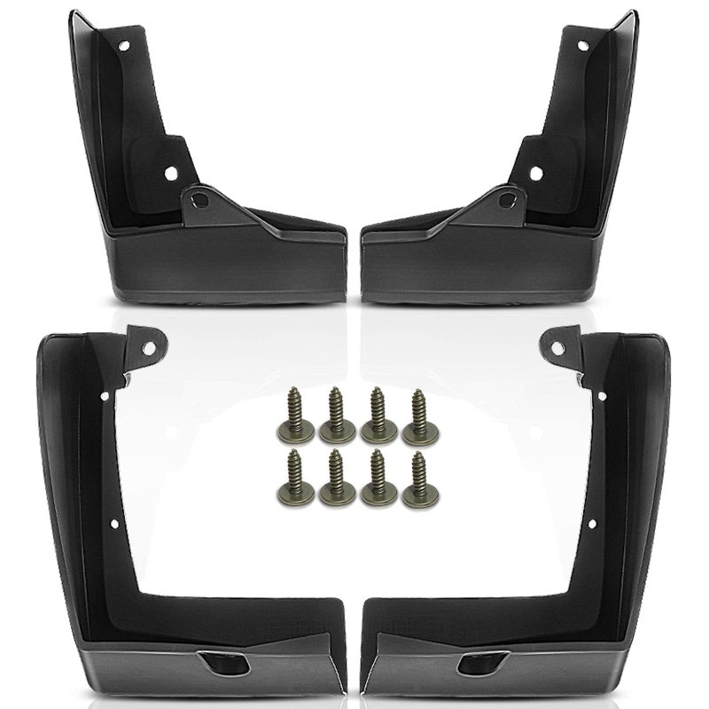 APremium Set of 4PCS Mud Flaps Splash Guards Mudguards Mudflaps Compatible with Nissan Maxima 20162020 Sedan 4Door with Hardware Kits Accessory Front and Rear Driver Passenger Sides