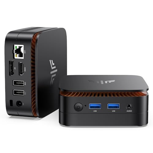 KAMRUI كمروى إيسينكس E1 N150 كمبيوتر مصغر، 16 جيجابايت DDR4 1 تيرابايت M.2 SSD كمبيوتر صغير، كمبيوتر مكتبي صغير مع إيثرنت، واي فاي، بلوتوث، يدعم عرض مزدوج بدقة 4K للأعمال، المنزل، المكتب - Image 1