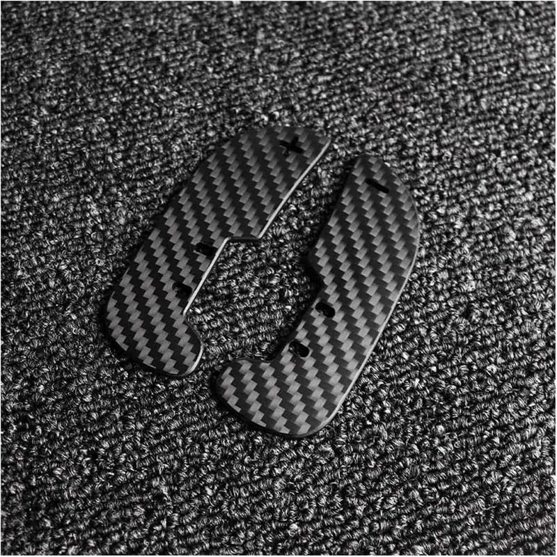 Carbon Fiber Magnet Paddle Shifters Compatible For Audi R8/TT/TTRS Steering Wheel Shift Paddle Extension Shifter Gear Vehicle-Specific Fit(Short film pair) - Image 2