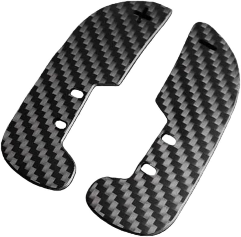 Carbon Fiber Magnet Paddle Shifters Compatible For Audi R8/TT/TTRS Steering Wheel Shift Paddle Extension Shifter Gear Vehicle-Specific Fit(Short film pair) - Image 1