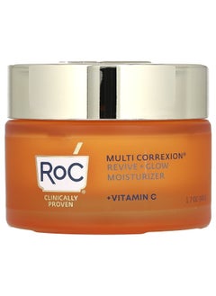 RoC, Multi Correxion, Revive + Glow, Moisturizer + Vitamin C, 1.7 oz (48 g)