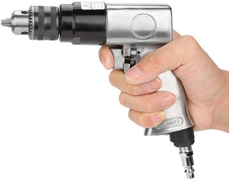 ويوبلز مثقاب هوائي، 3/8 بوصة، 1700 دورة في الدقيقة، مثقاب هوائي عالي السرعة، دوران عكسي، أداة حفر ثقوب هوائية - Image 5