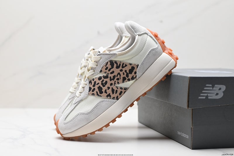 NB 327 Classic 70s Fashion Style Leopard Print Sport Shoes Unisex - Image 5
