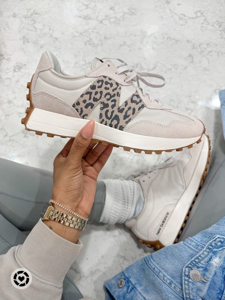 NB 327 Classic 70s Fashion Style Leopard Print Sport Shoes Unisex - Image 3