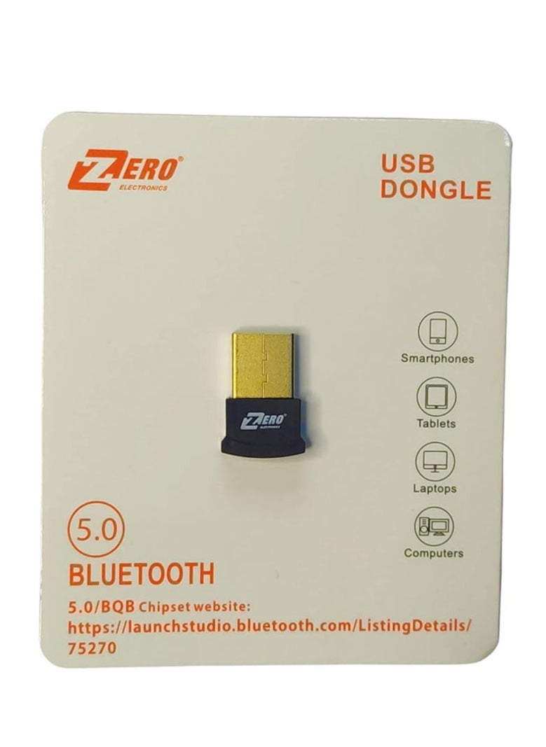 Zero ZERO V 5.0 Bluetooth USB Dongle for Computer  - Image 3
