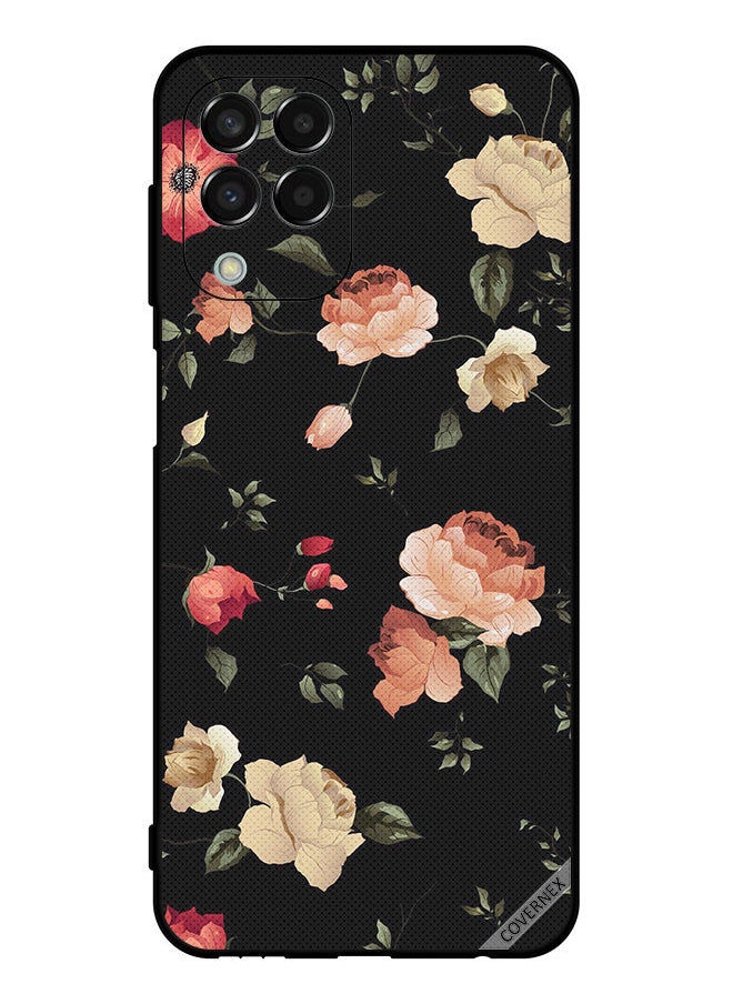 Covernex Protective Case Cover For Samsung Galaxy M33 Colorful Lotus  - Image 1