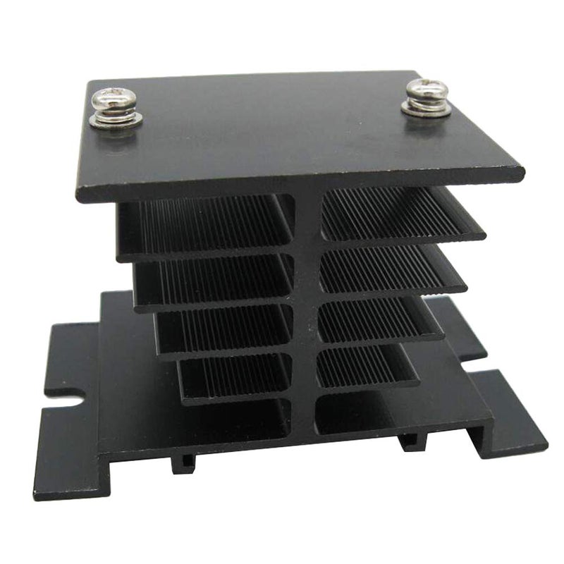 TWTADE SSR-40 AA 40A AC 80-250V to AC 24V-380V SSR Solid State Relay + Heat Sink - Image 5
