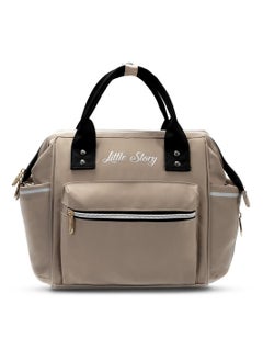 Little Story Ace Diaper Bag - Beige