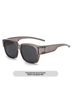 Glasses Set Myopia Sunglasses Fashionable Clip Polarized Uv-proof Driving Special Ultra-light Frame For Women
