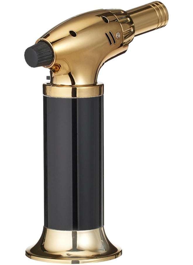 ALSAQER - Windproof Gas Lighter, Incense Lighter, Cigar Lighter, Bakhoor Lighter, Jet Lighter For Bbq, Butane Torch, Cooking Torch Culinary Lighter Butane Refillable (Butane Not Included) - Image 1