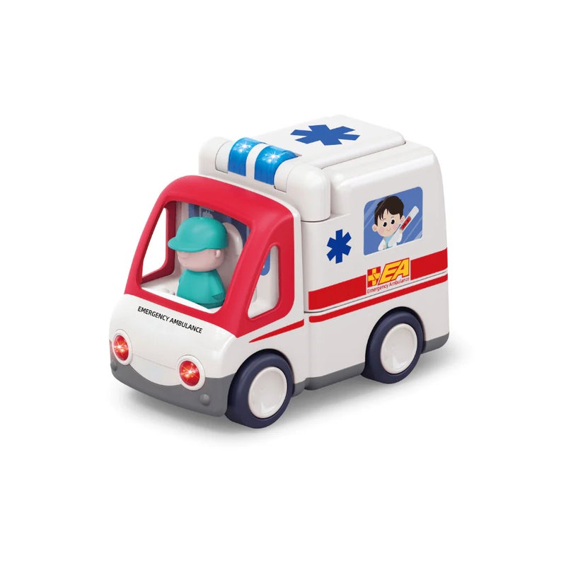 Hola - Toy Ambulance With Lights & Music - E9997 - Image 2