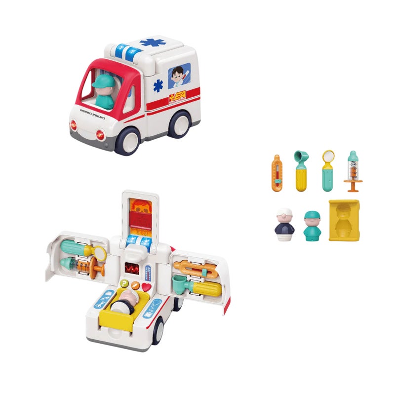 Hola - Toy Ambulance With Lights & Music - E9997 - Image 1