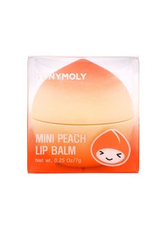 TONYMOLY Mini Peach Lip Balm, Easter Basket Stuffers, Korean Lip Balm for Women & Men, Hydrating & Moisturizing  - Image 5