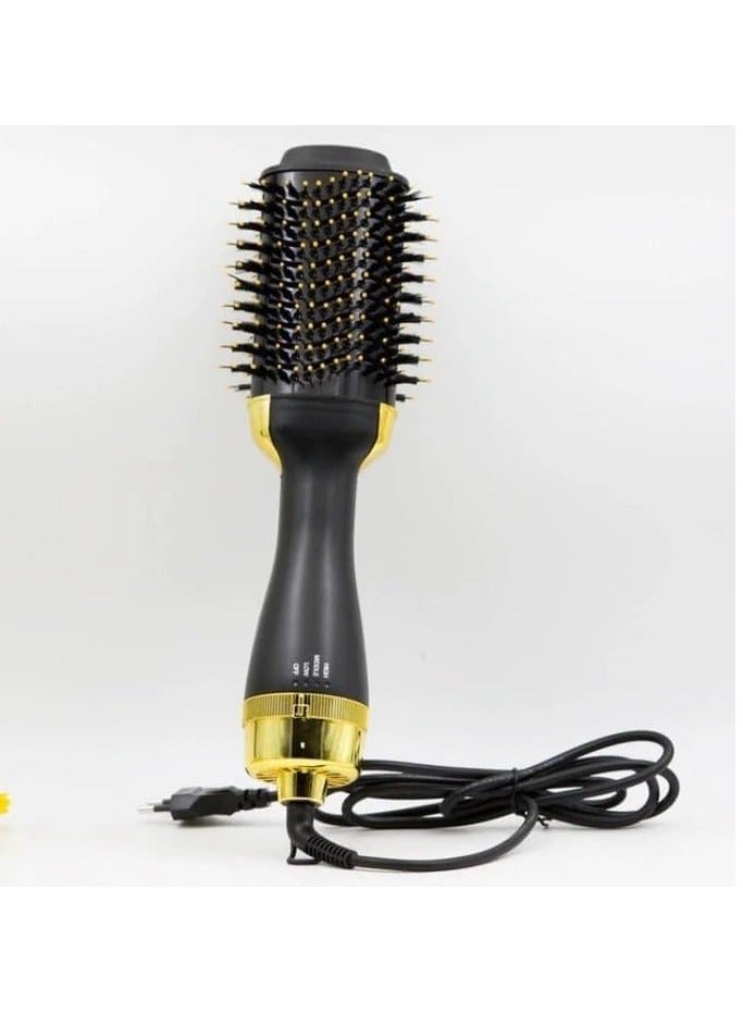 هوم جولد مجفف شعر احترافي و فرشاه 1200W سهلة الاستخدام متعددة الوظائف لتوزيع الهواء الساخن HG-5253 - Image 1