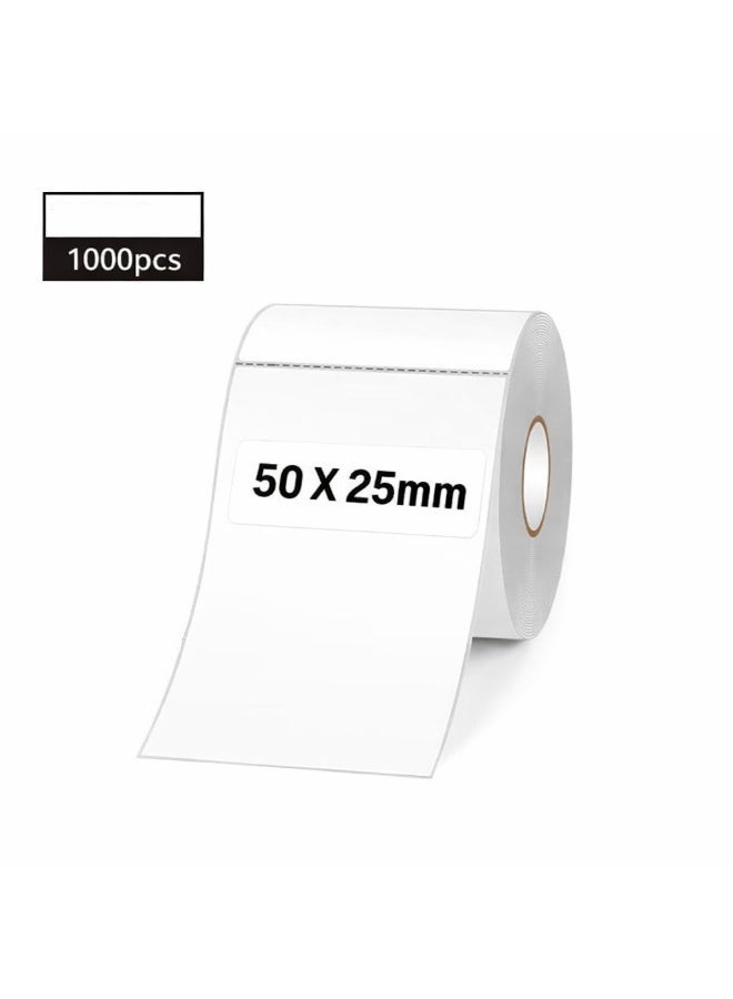 Direct Thermal Label | 50 × 25 mm | 1000 Labels | Pack of 1 - Image 2