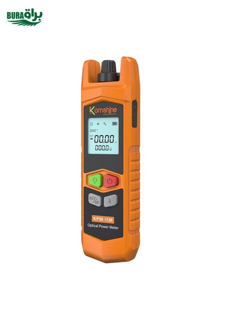 Komshine High Precision Optical Power Meter Mini Fiber Optic Light Attenuation Tester With LED, Specification: C-G/-50DBM to +26DBM