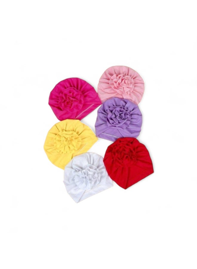 6 pure cotton baby turban, size 1 to 5 years