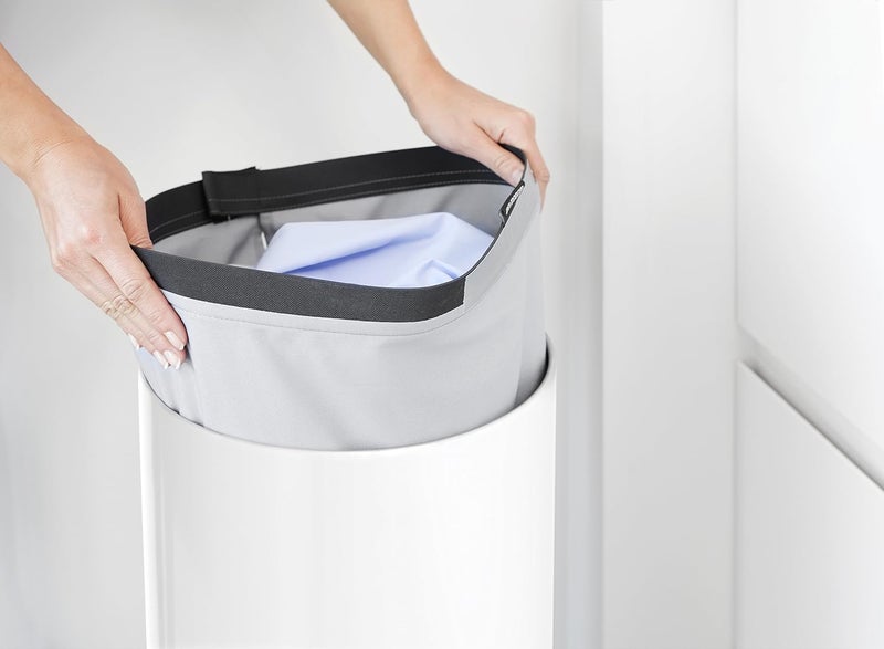 Brabantia Replacement Inner Bag for Laundry Bin, 35 L - Grey - Image 4