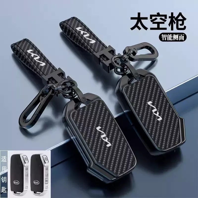KIA Premium Zinc Alloy Key Case for Kia K3, K5, Rio, KX3, KX5, Seltos, Sportage, and more - Image 1