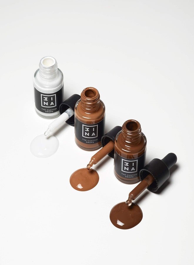 3INA The Custom Drops 601 - Long-Wearing Formula - Quick Drying - Mattifying Effect - Can Be Used To Create A Variety Of Shades - Highly Concentrated - Cruelty Free And Vegan - Paraben Free - 0.43 Oz - Image 5