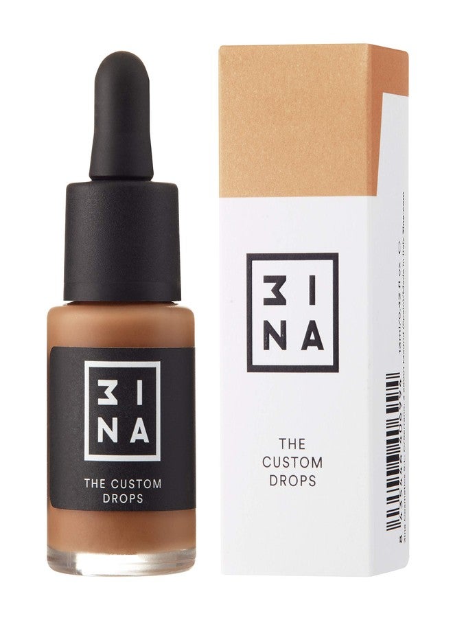 3INA The Custom Drops 601 - Long-Wearing Formula - Quick Drying - Mattifying Effect - Can Be Used To Create A Variety Of Shades - Highly Concentrated - Cruelty Free And Vegan - Paraben Free - 0.43 Oz - Image 3
