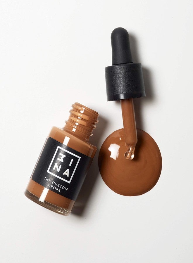 3INA The Custom Drops 601 - Long-Wearing Formula - Quick Drying - Mattifying Effect - Can Be Used To Create A Variety Of Shades - Highly Concentrated - Cruelty Free And Vegan - Paraben Free - 0.43 Oz - Image 2