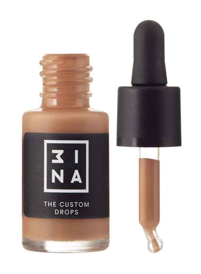 3INA The Custom Drops 601 - Long-Wearing Formula - Quick Drying - Mattifying Effect - Can Be Used To Create A Variety Of Shades - Highly Concentrated - Cruelty Free And Vegan - Paraben Free - 0.43 Oz - Image 1