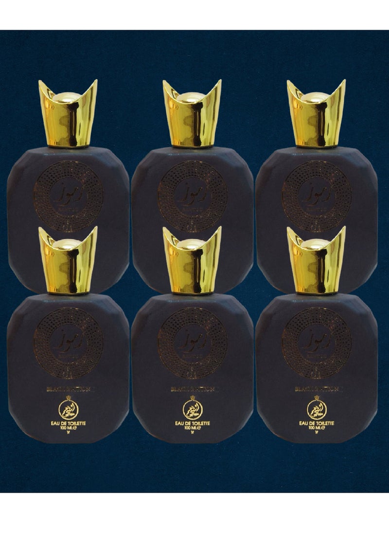 6 قطع عطر رموز بلاك اديشن 100 مل EDT - pzsku/ZD3889794114F5720B65FZ/45/_/1686945120/3d2754c3-959d-44a3-8064-aff3a7e32c69