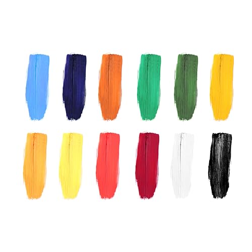 Camel Artist's Oil Color Box - 9ml Tubes, 12 Shades - Image 5