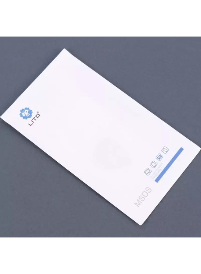 ليتو غطاء كامل من الزجاج المقوى ليتو ثلاثي الأبعاد لهاتف أوبو رينو 11 5G مع بصمة الإصبع - أسود - Image 4