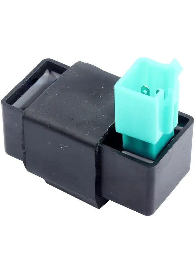 Black Motorcycle Ignition CDI Switch Heavy Duty 5 Pin AC Replacement For 50 110CC - Image 1