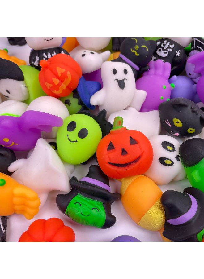 Loquat Cross Border  Pinch Fun Toy Decompression Party Gift Set Blind Box Toy Trick Mini Pumpkin Bucket-Color:A Pinching Music 48-piece Set - Image 2