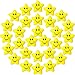 Sumind 30 Pcs Star Stress Balls Smile Face Foam Squeeze Balls 216 Inch Foam Squeeze Star for Stress Relief Classroom Carnival Reward Anxiety Fidget Sensory SuppliesYellow - Image 3