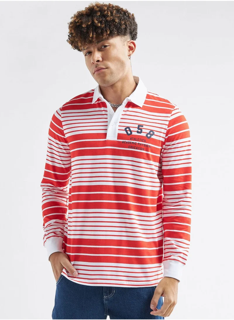 فاف Striped Polo