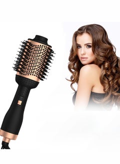 Joshberg Ceramic Hair Dryer and Styler,3 IN 1 Hair Dryer Brush,Hair Curler,Hair Straightener,Negative Ion Ceramic Brush Blow Dryer Styler, for All Hair Types  - Image 1