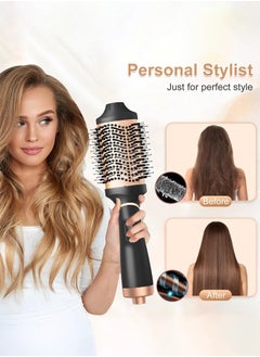 Joshberg Ceramic Hair Dryer and Styler,3 IN 1 Hair Dryer Brush,Hair Curler,Hair Straightener,Negative Ion Ceramic Brush Blow Dryer Styler, for All Hair Types  - Image 3